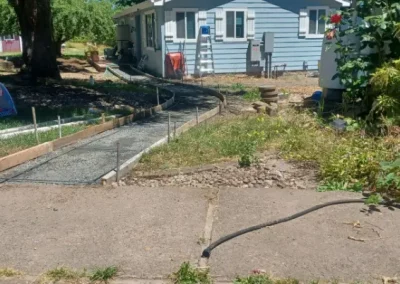 Concrete Driveway Before