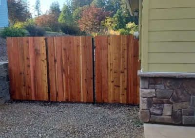Fence Installation After