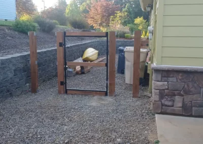 Fence Installation Before