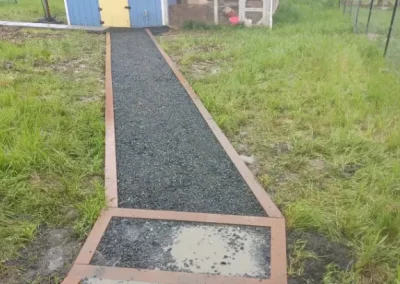 Gravel Pathway After